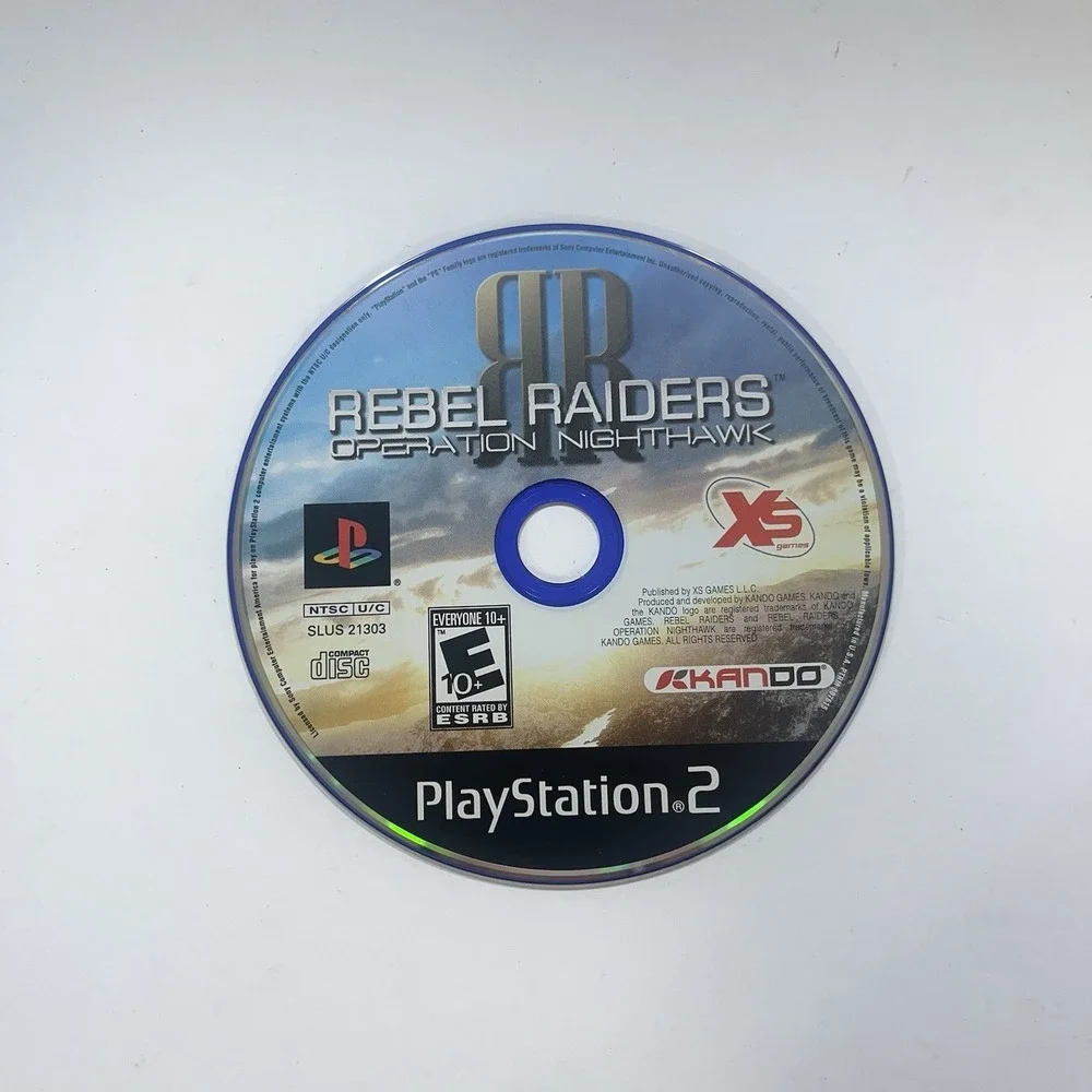 Rebel Raiders: Operation Nighthawk Sony PlayStation 2, 2006 PS2 CIB Complete